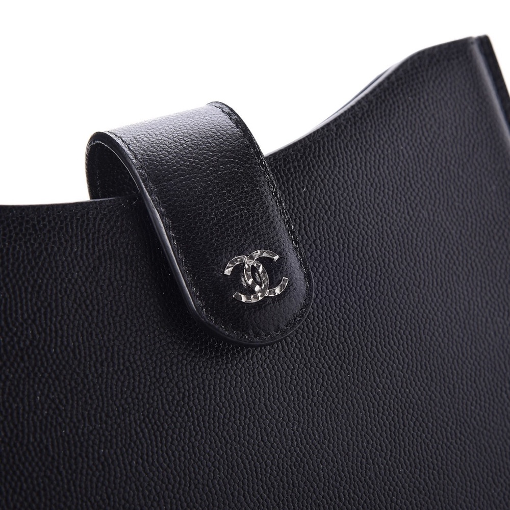Chanel Caviar iPad/ Tablet Case Bag Crossbody Chain CC - Picture 5 of 15